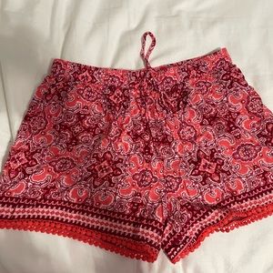 Hollister High Waisted Flowy Shorts